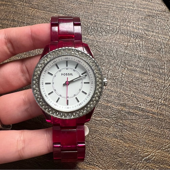 ❌SOLD❌ FOSSIL Pink Watch - Picture 8 of 8